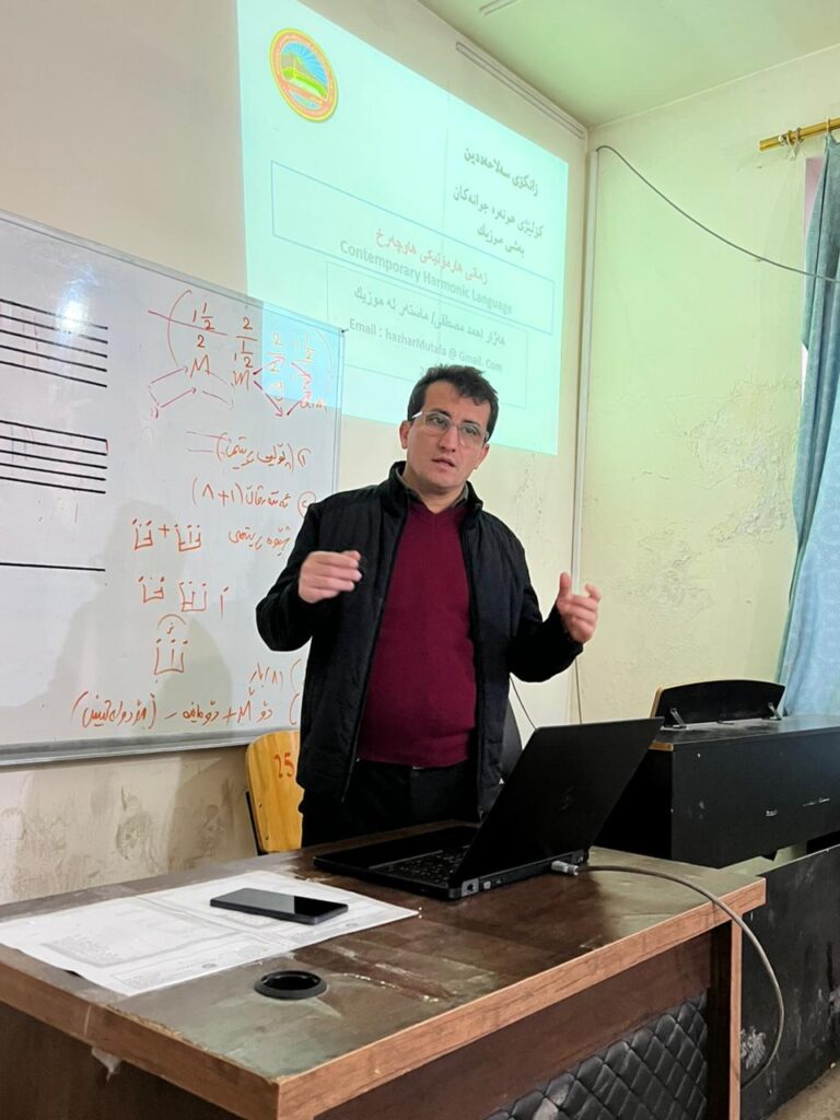 Techniques of Contemporary Harmonic Language Discussed in a Scientific Seminar